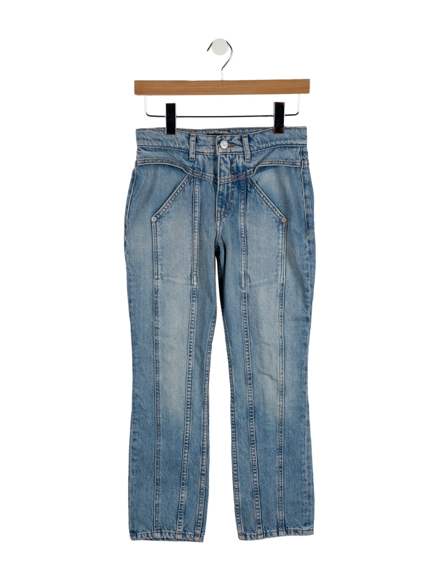 Adaptation Mid-Rise Straight Leg Jeans w/ Tags