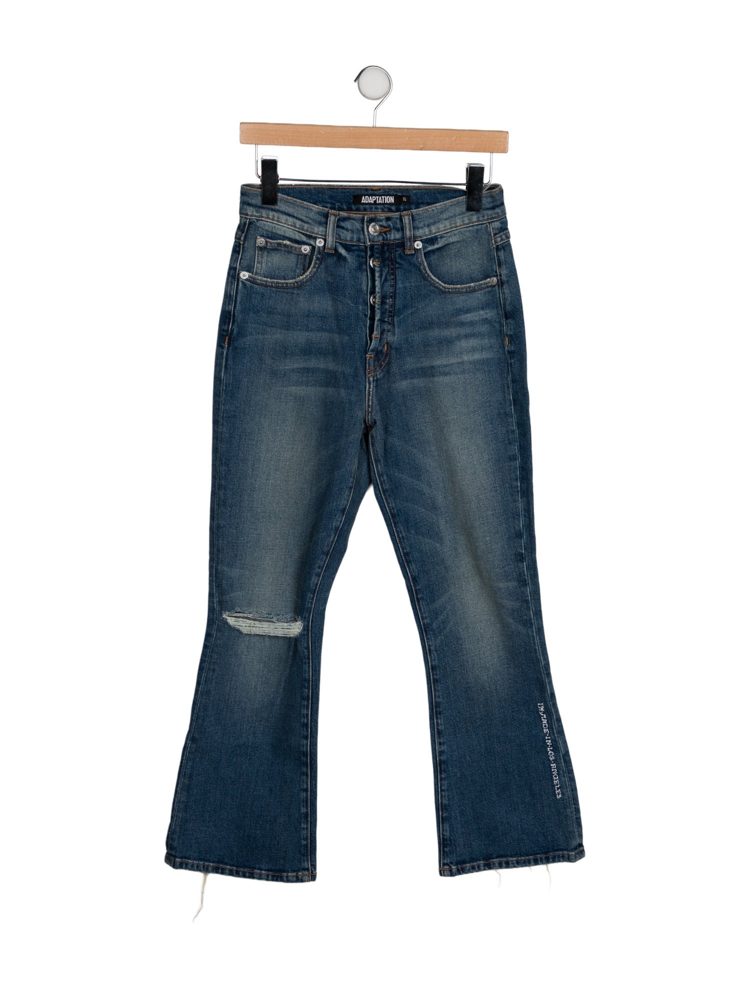 Adaptation High-Rise Flared Jeans