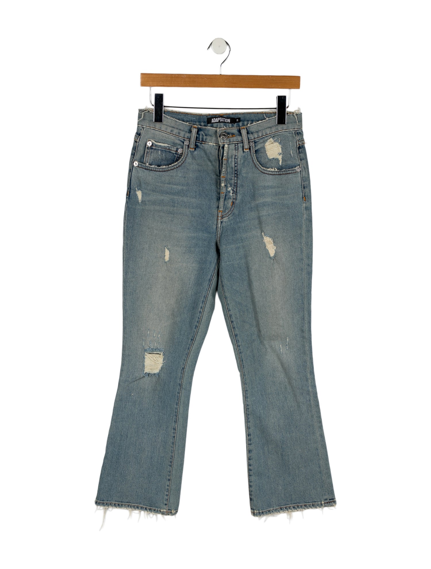 Adaptation High-Rise Straight Leg Jeans