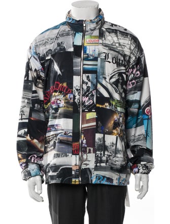 Adaptation Graphic Print Parka