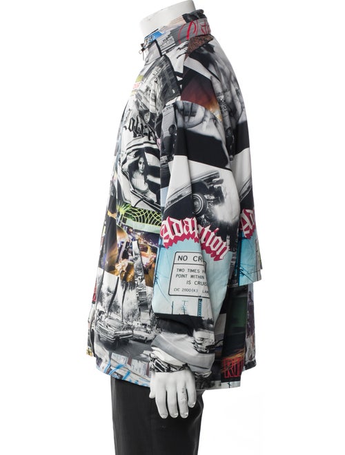Adaptation Graphic Print Parka