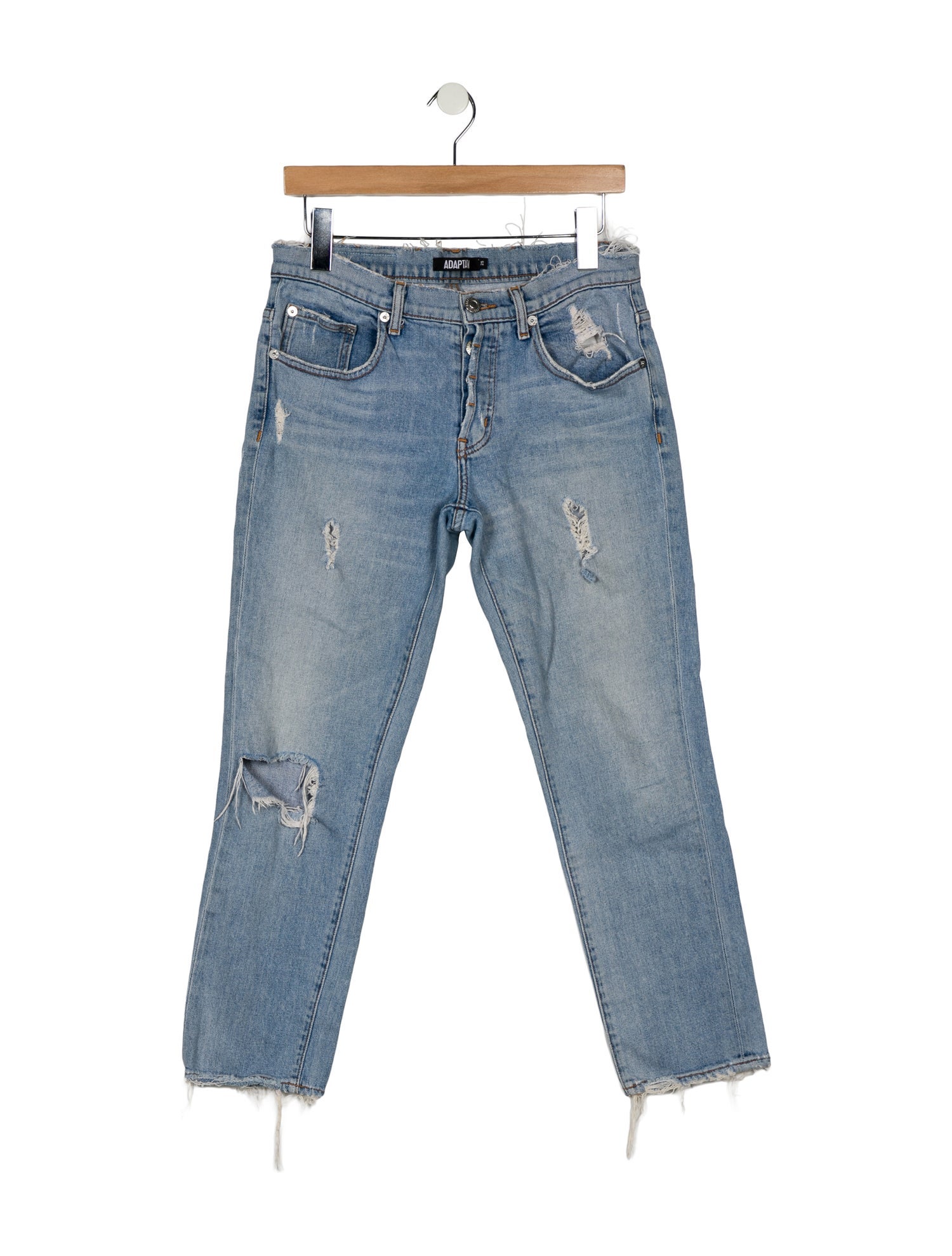 Adaptation High-Rise Straight Leg Jeans