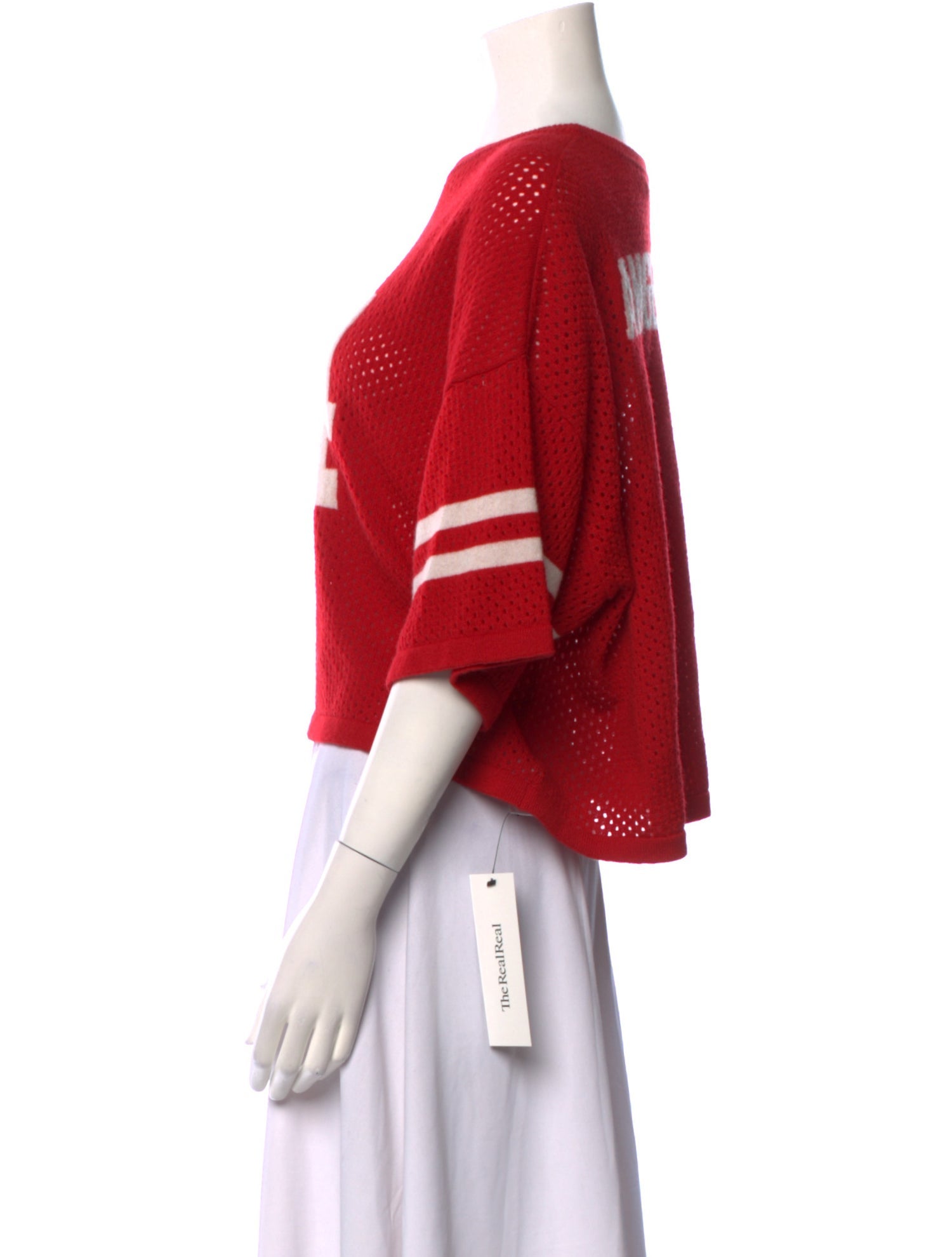 Adaptation Cashmere Graphic Print Sweater