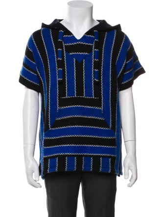 Adaptation Cashmere Patterned Polo Sweater
