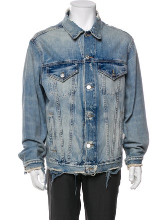 Adaptation Tie-Dye Print Denim Jacket