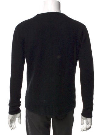 Adaptation Cashmere Graphic Print Pullover