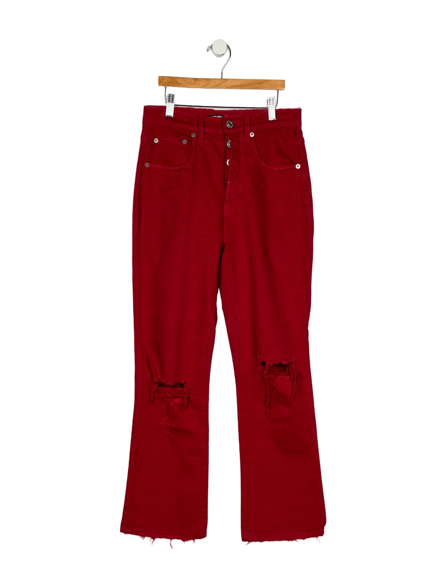 Adaptation High-Rise Straight Leg Jeans