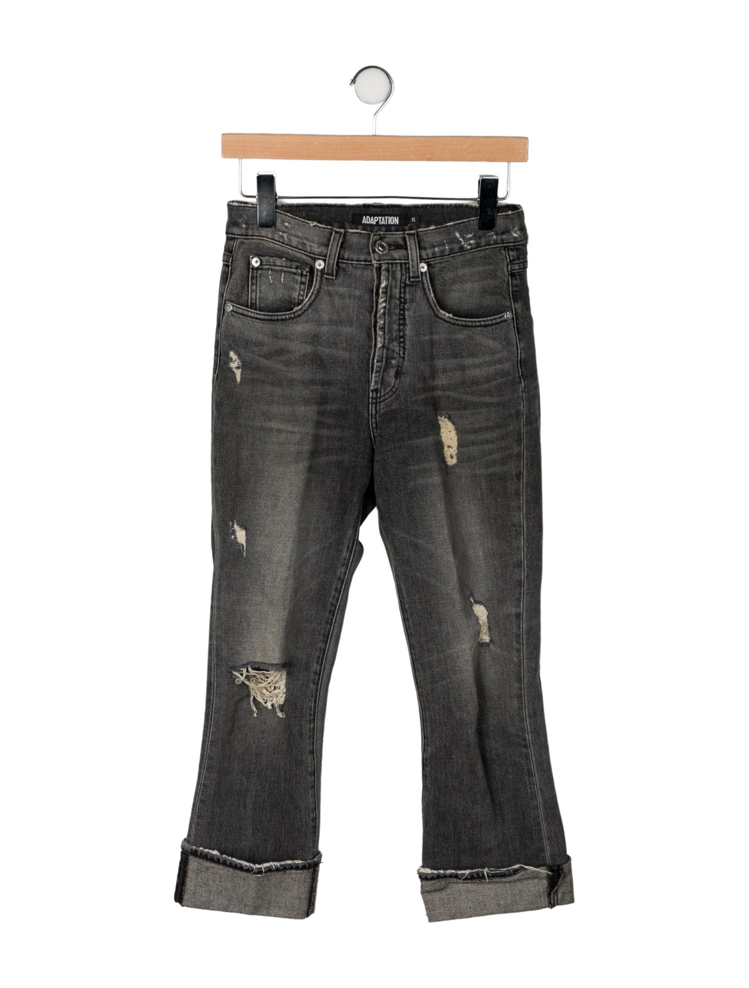 Adaptation High-Rise Straight Leg Jeans