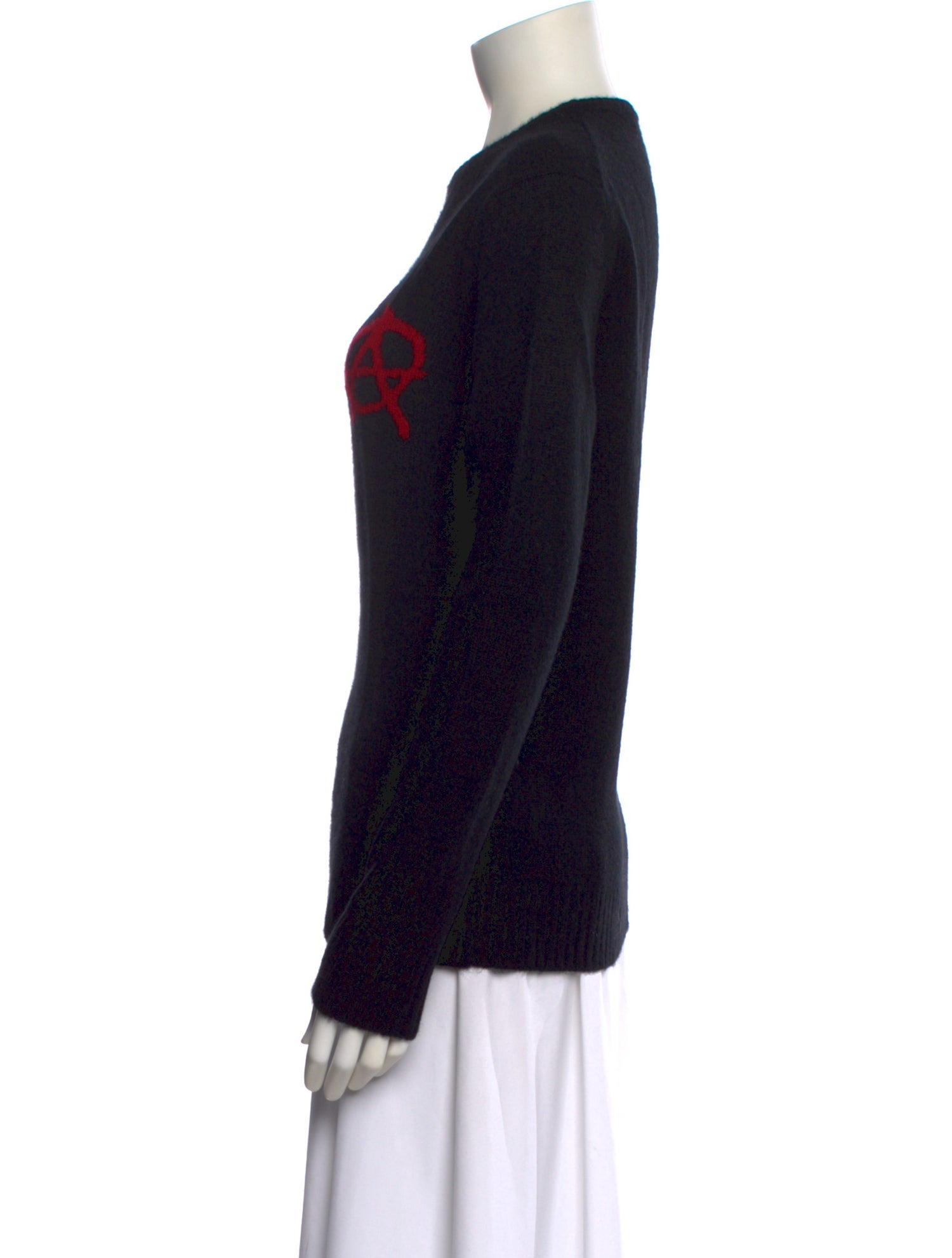 Adaptation Cashmere Graphic Print Sweater