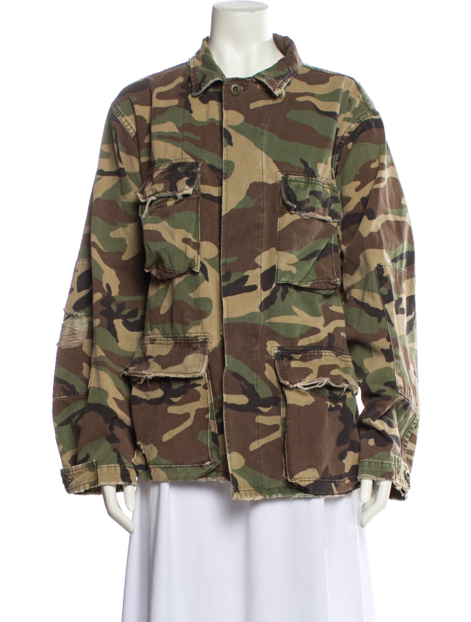 Adaptation Printed Utility Jacket