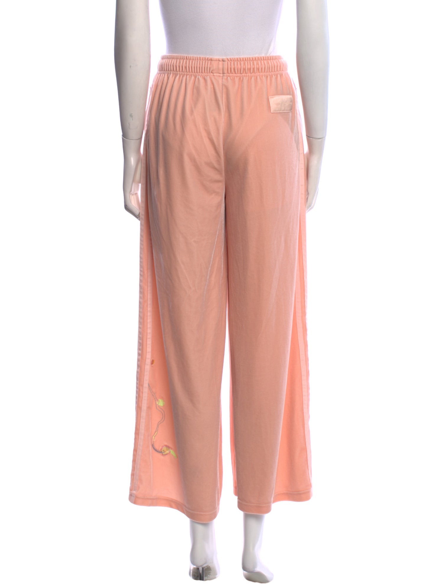 Adidas x Angel Chen Silk Wide Leg Pants