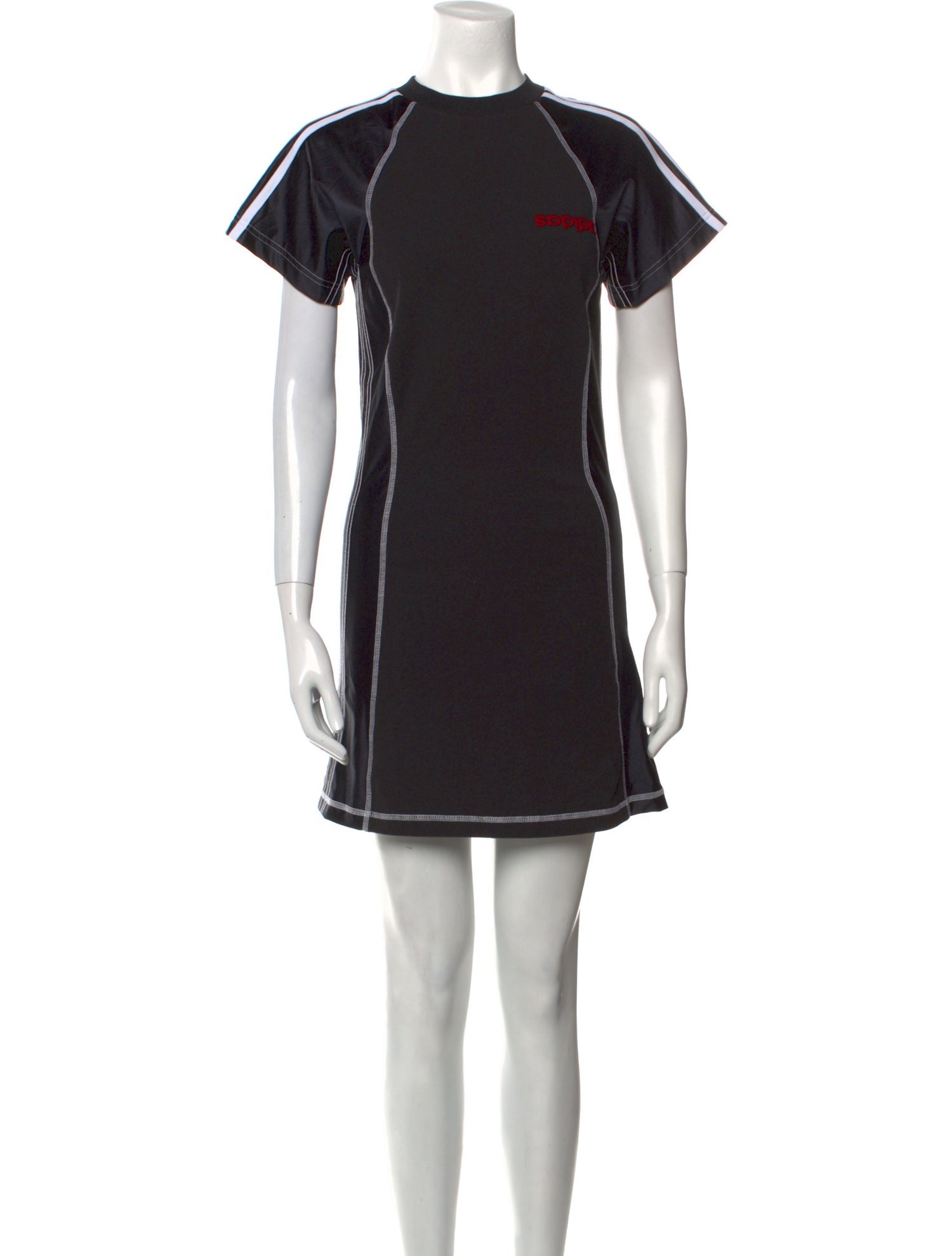 adidas Originals by Alexander Wang Crew Neck Mini Dress