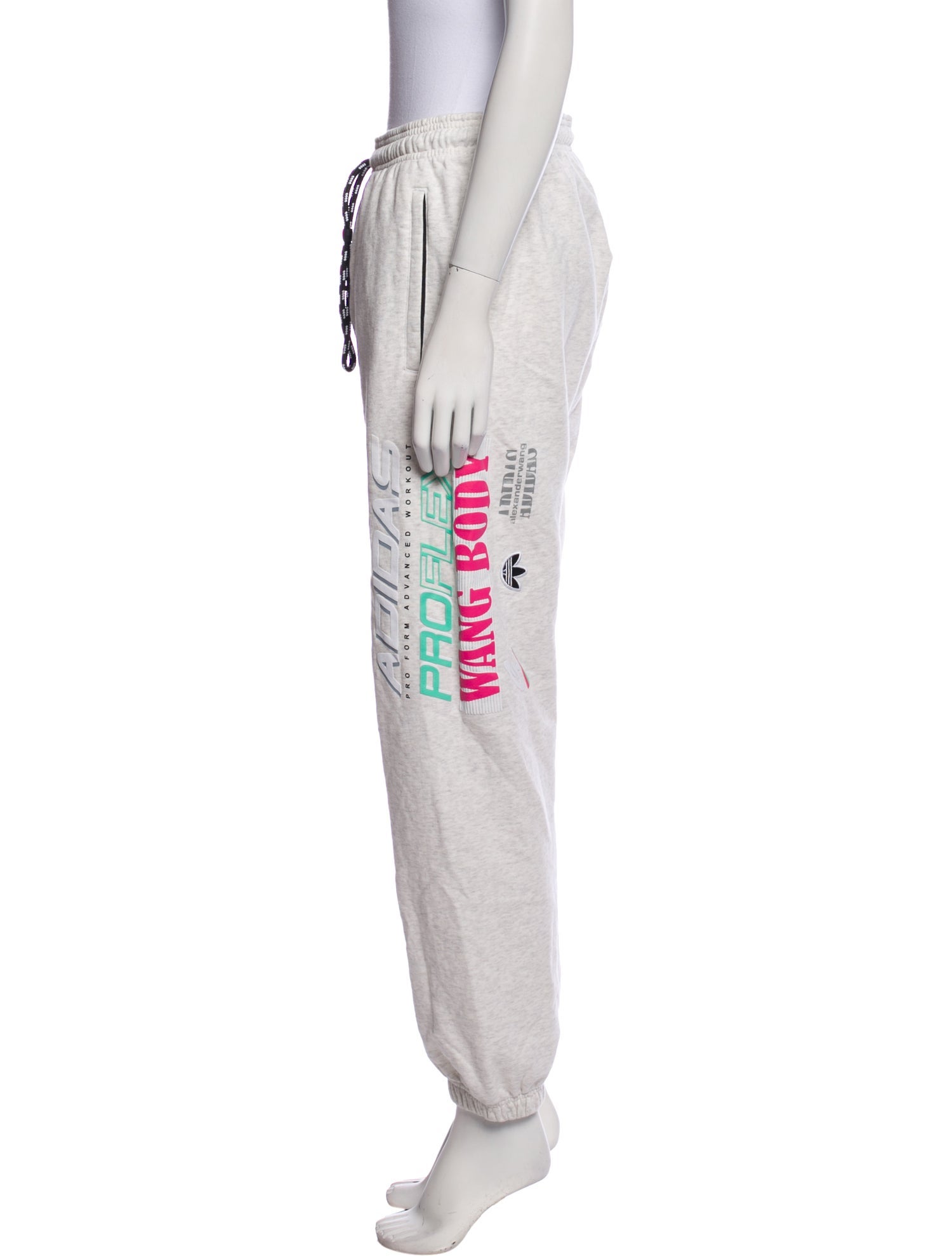 adidas Originals by Alexander Wang Embroidered Accent Sweatpants