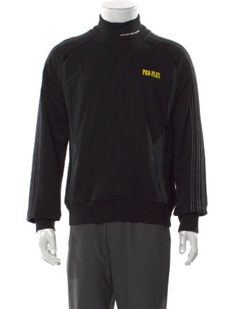 adidas Originals by Alexander Wang Graphic Print Turtleneck Sweatshirt