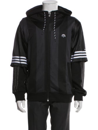 adidas Originals by Alexander Wang Striped Windbreaker