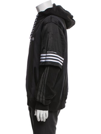 adidas Originals by Alexander Wang Striped Windbreaker
