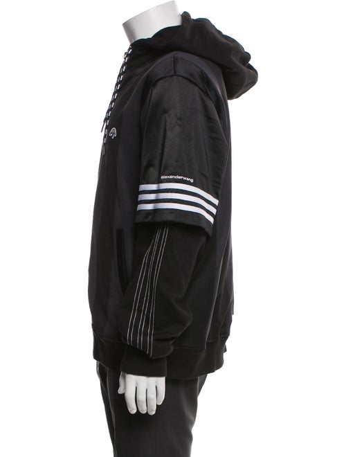 adidas Originals by Alexander Wang Striped Windbreaker