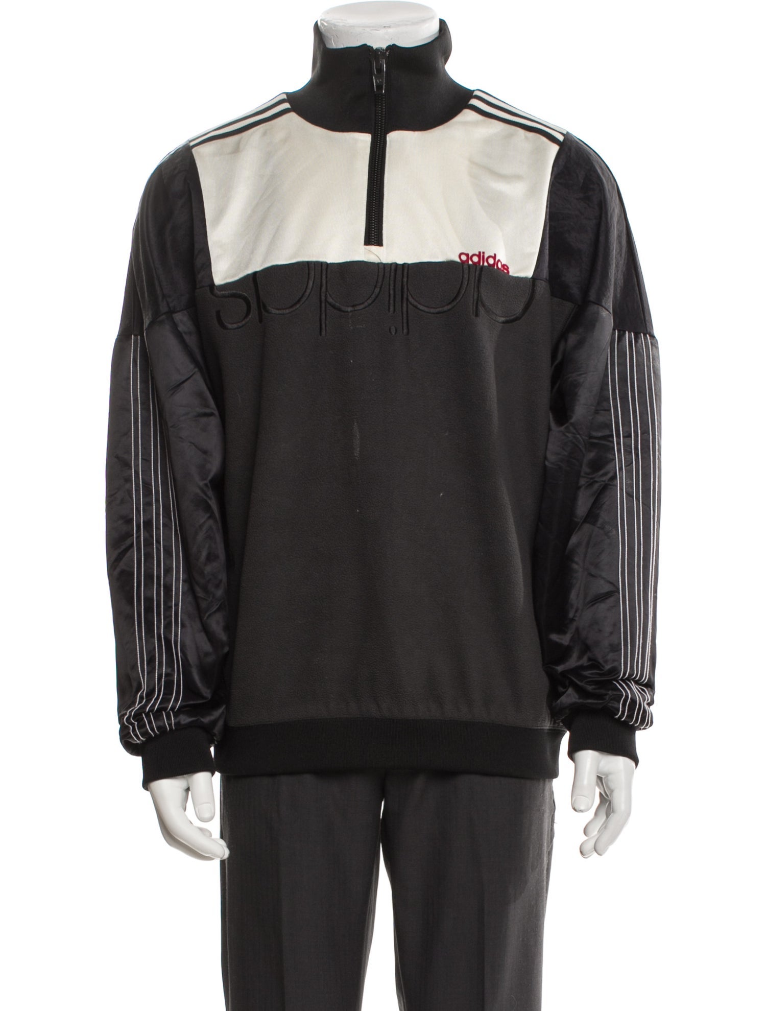 adidas Originals by Alexander Wang Colorblock Pattern Windbreaker