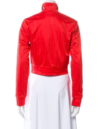 adidas Originals by Alexander Wang Striped Denim Jacket