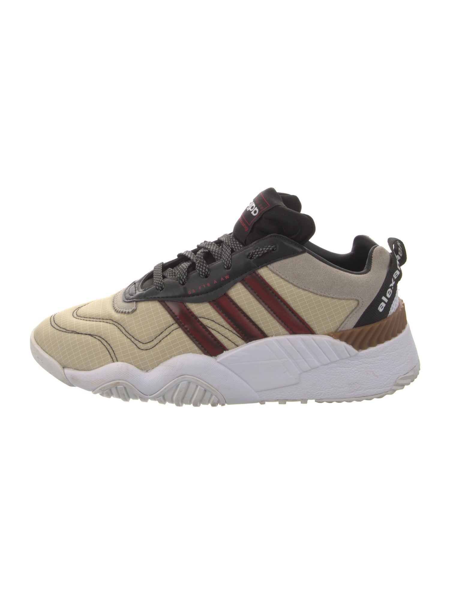 adidas Originals by Alexander Wang Colorblock Pattern Chunky Sneakers
