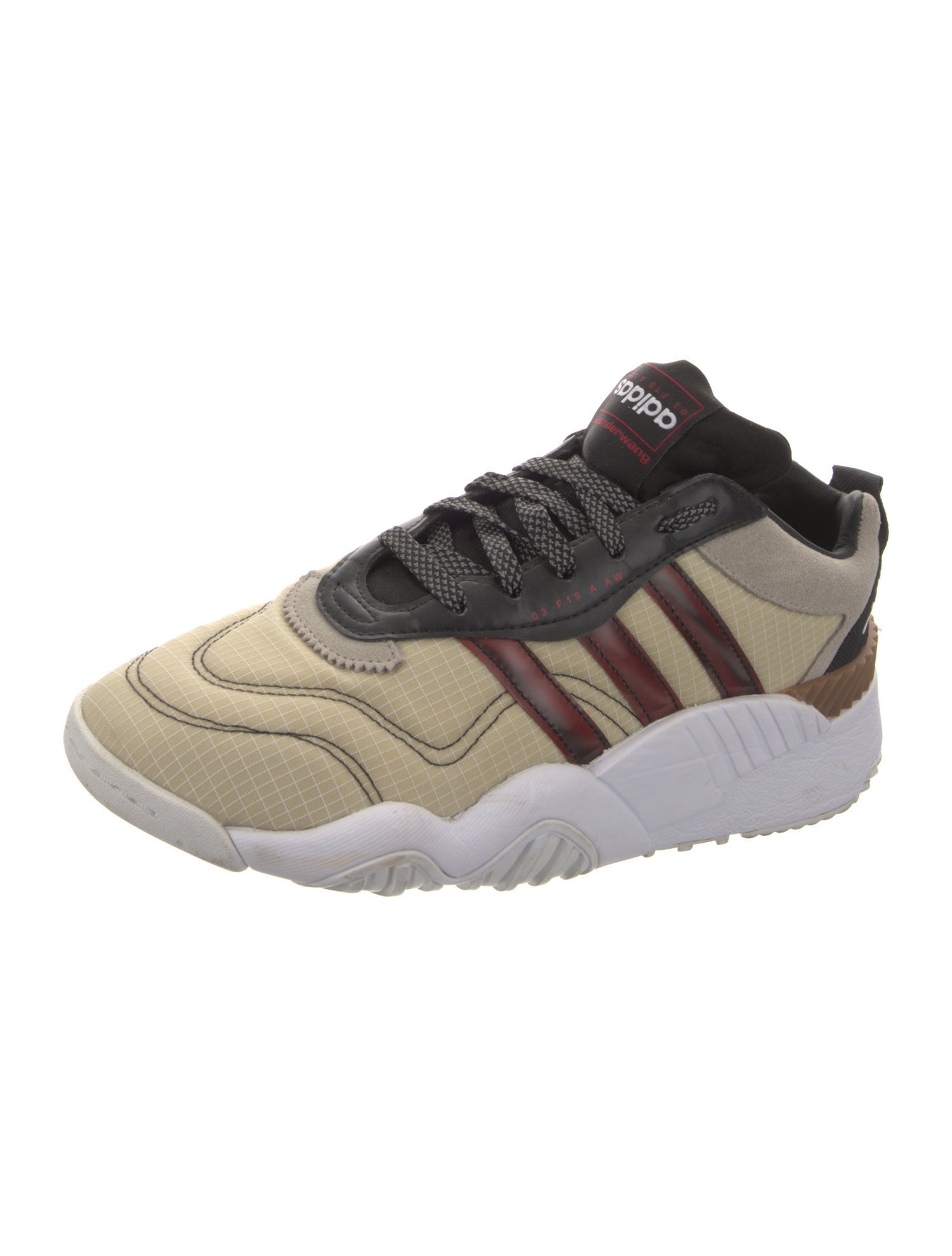 adidas Originals by Alexander Wang Colorblock Pattern Chunky Sneakers