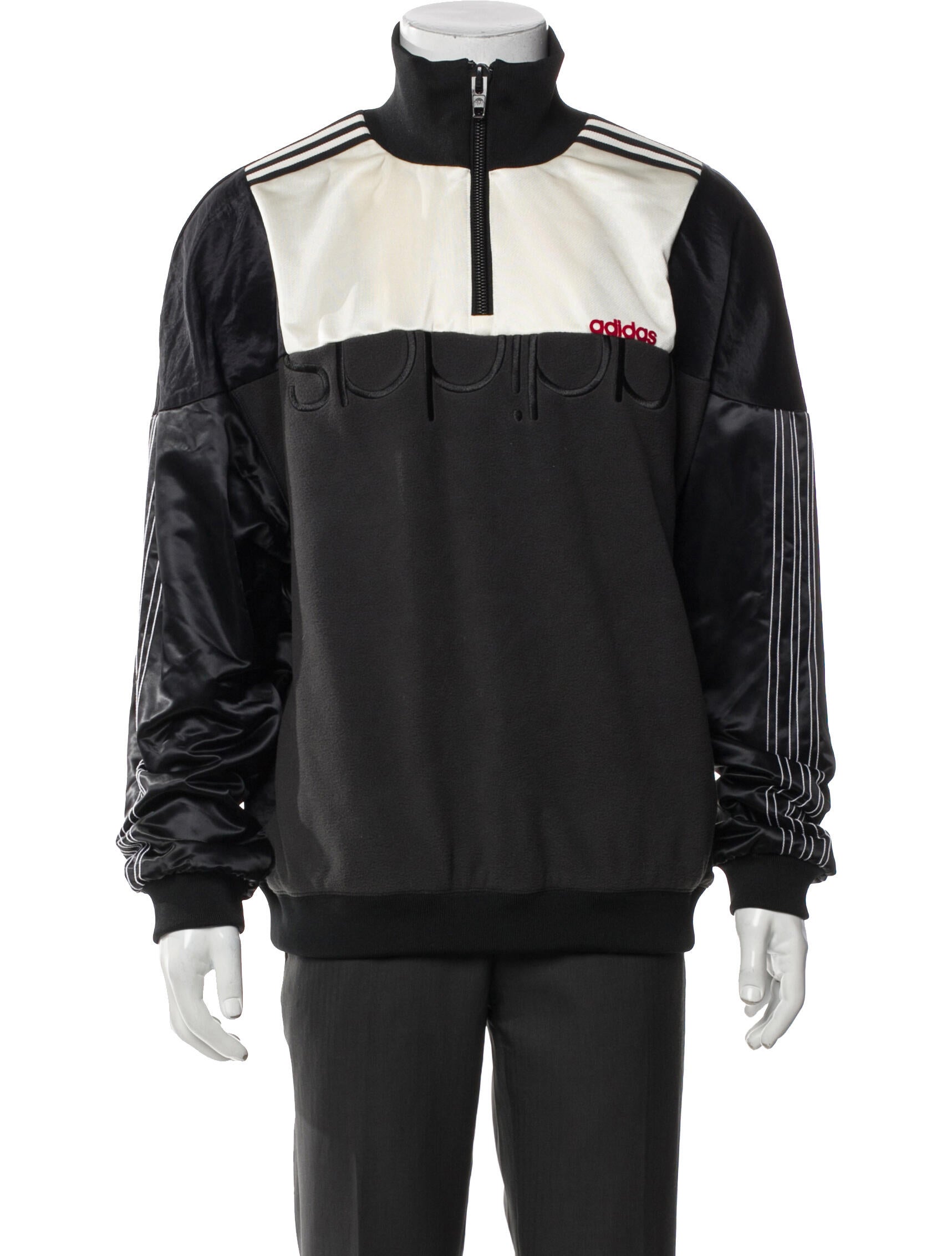 adidas Originals by Alexander Wang Colorblock Pattern Windbreaker