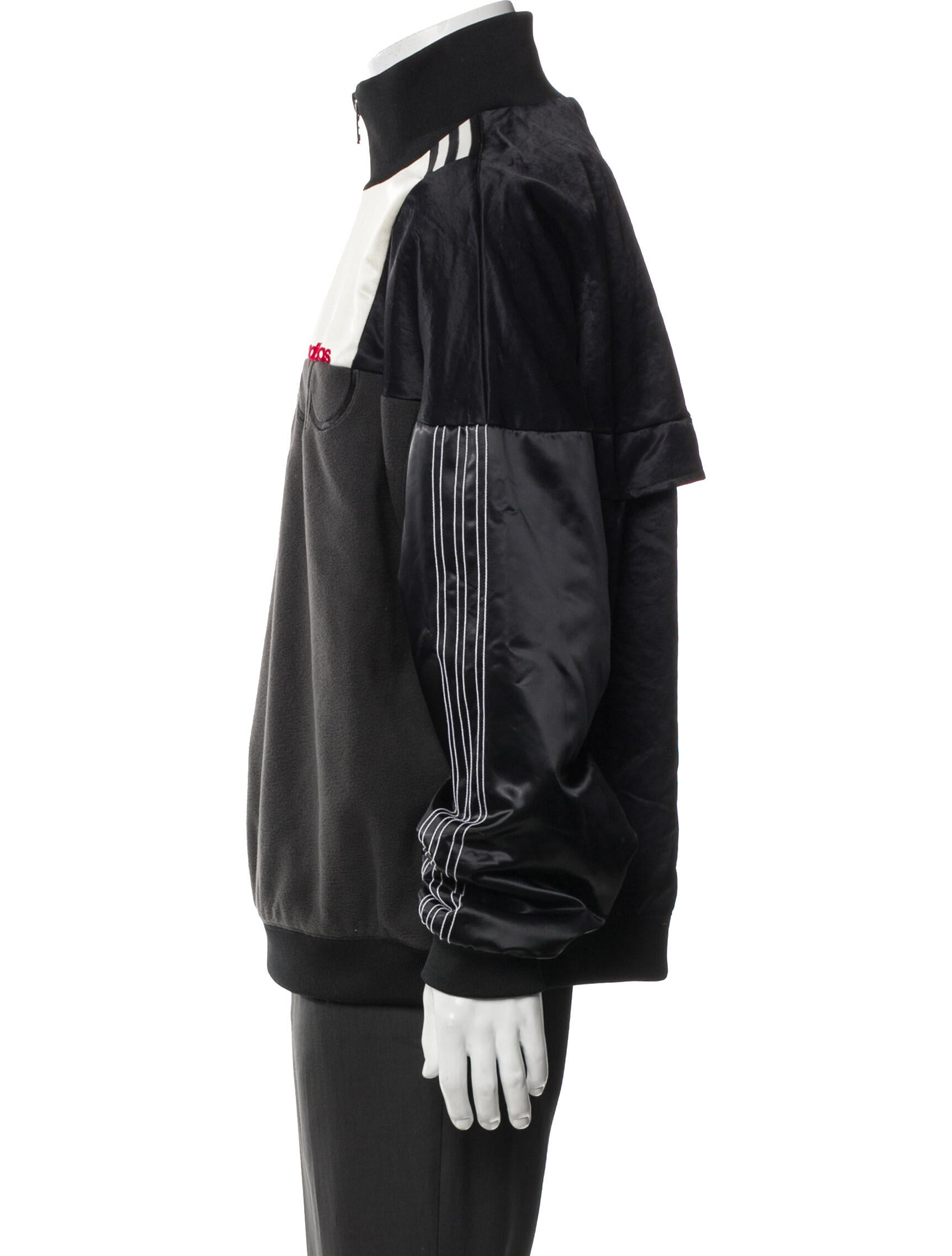 adidas Originals by Alexander Wang Colorblock Pattern Windbreaker