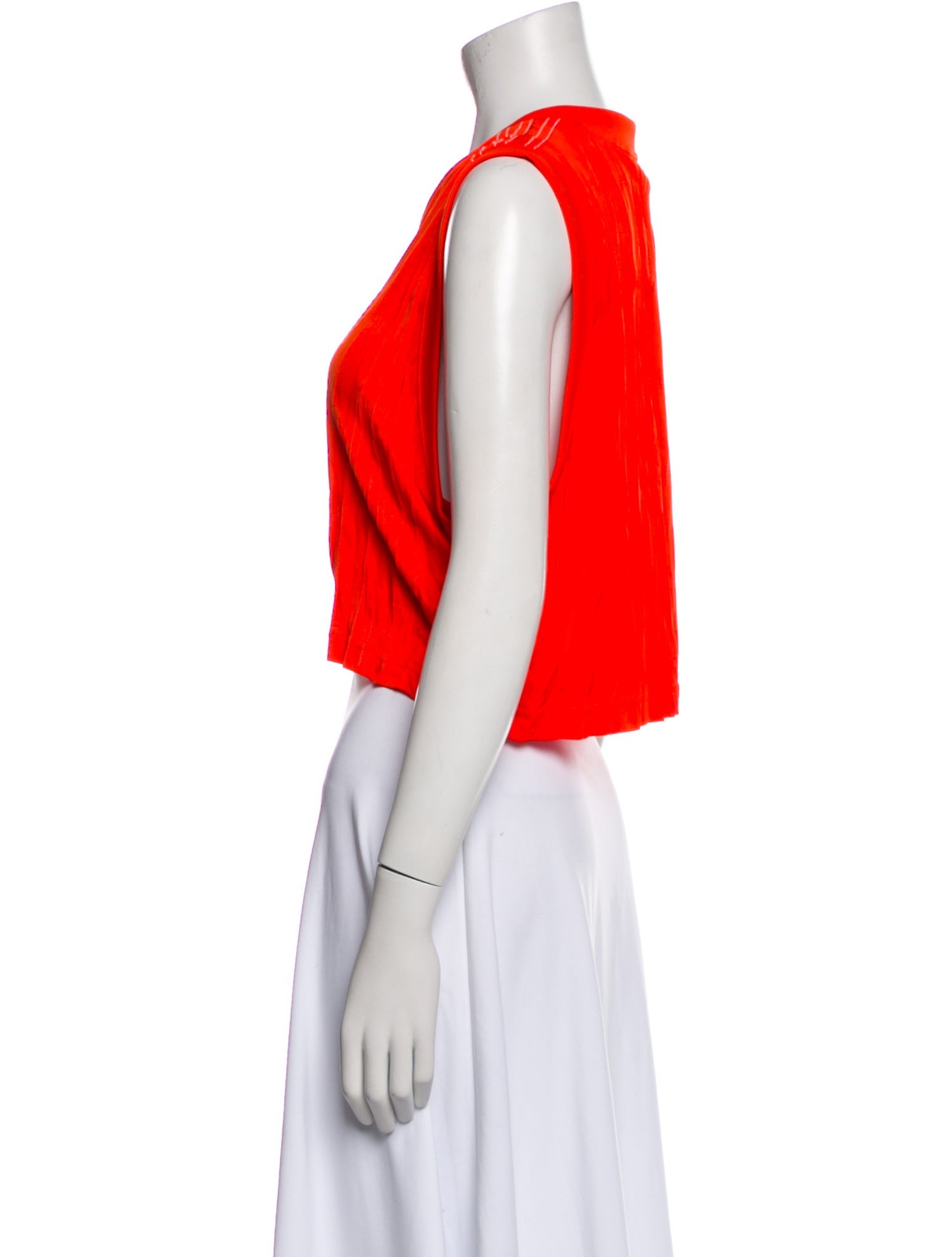 adidas Originals by Alexander Wang V-Neck Sleeveless Crop Top