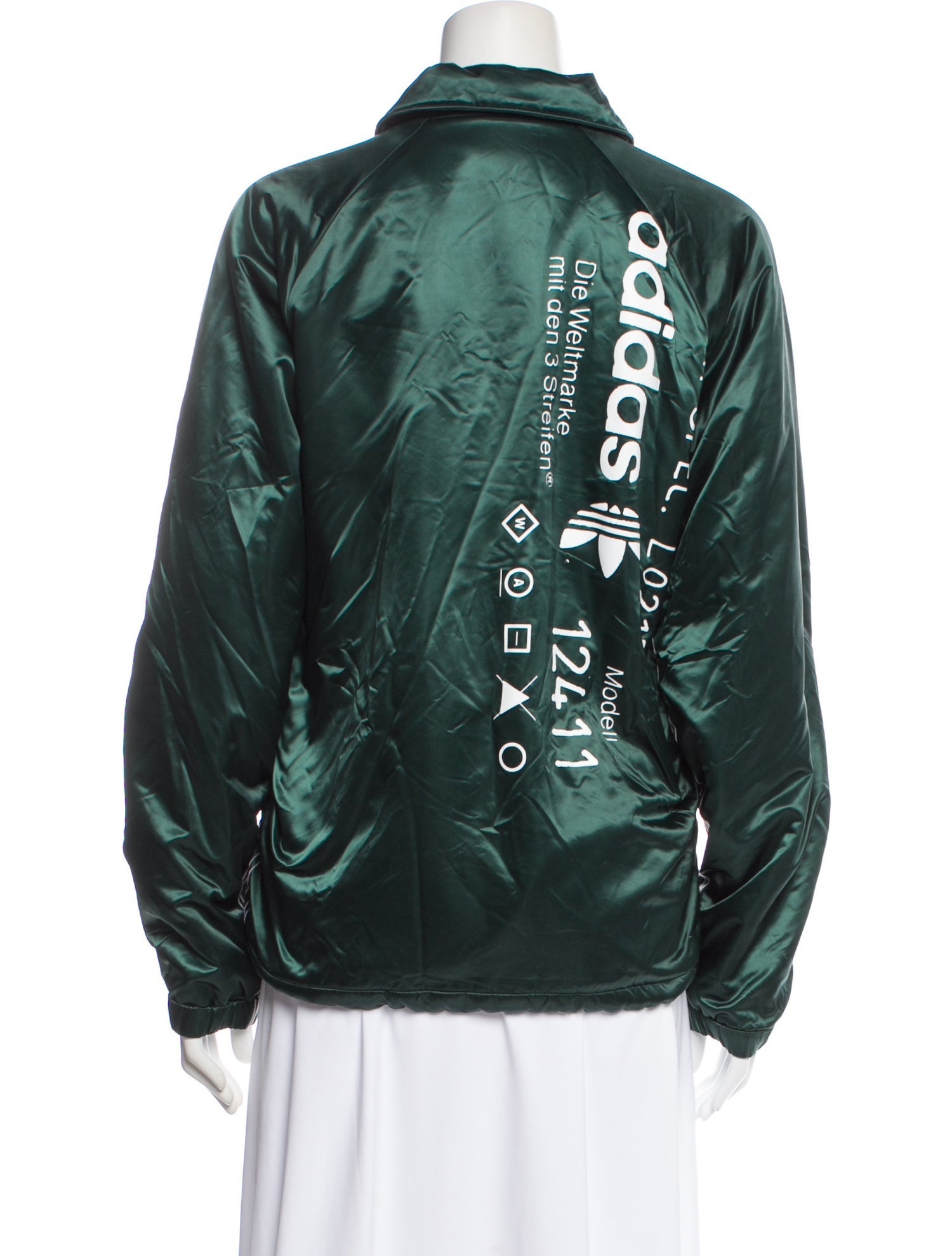 adidas Originals by Alexander Wang Nylon Jacket - Green Jackets