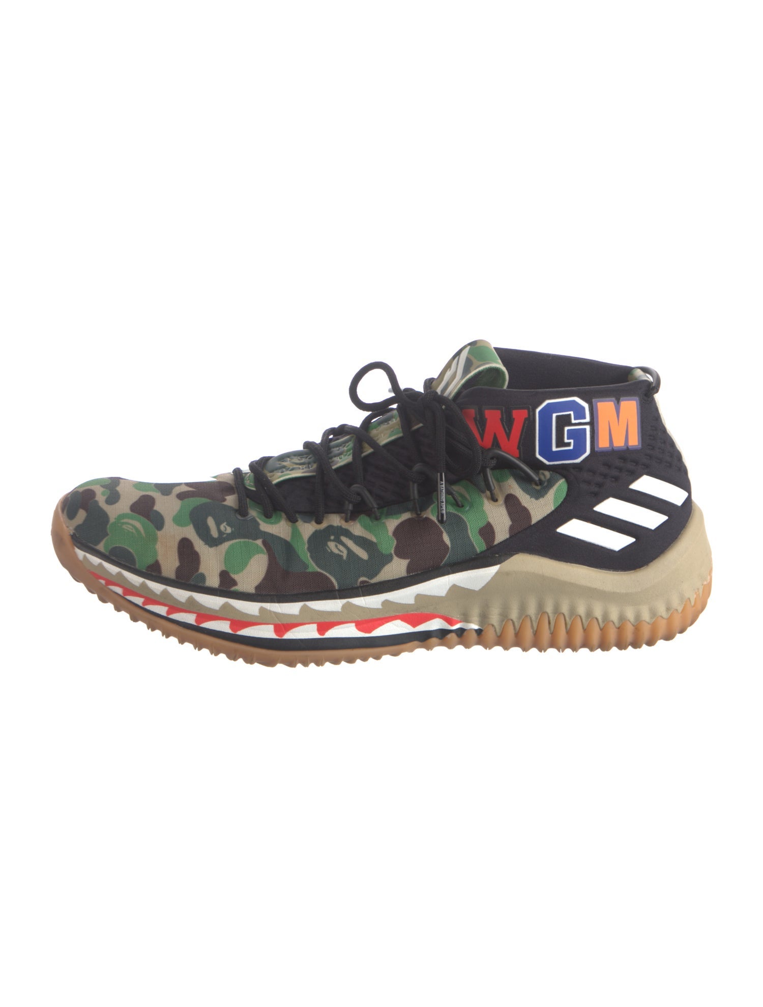 adidas x BAPE Dame 4 Athletic Sneakers
