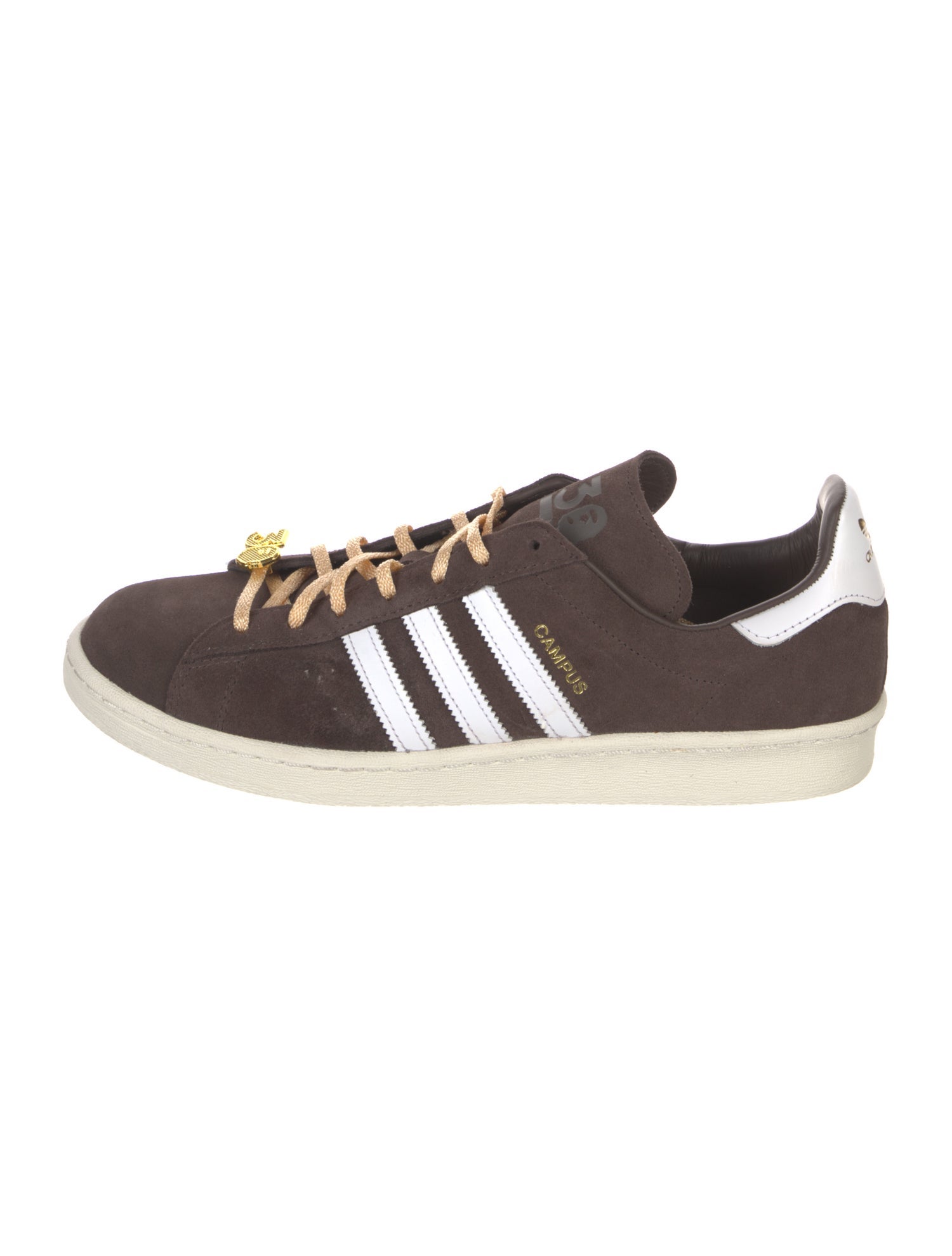 adidas x BAPE Campus 80s Bape 30th Anniversary Brown Sneakers