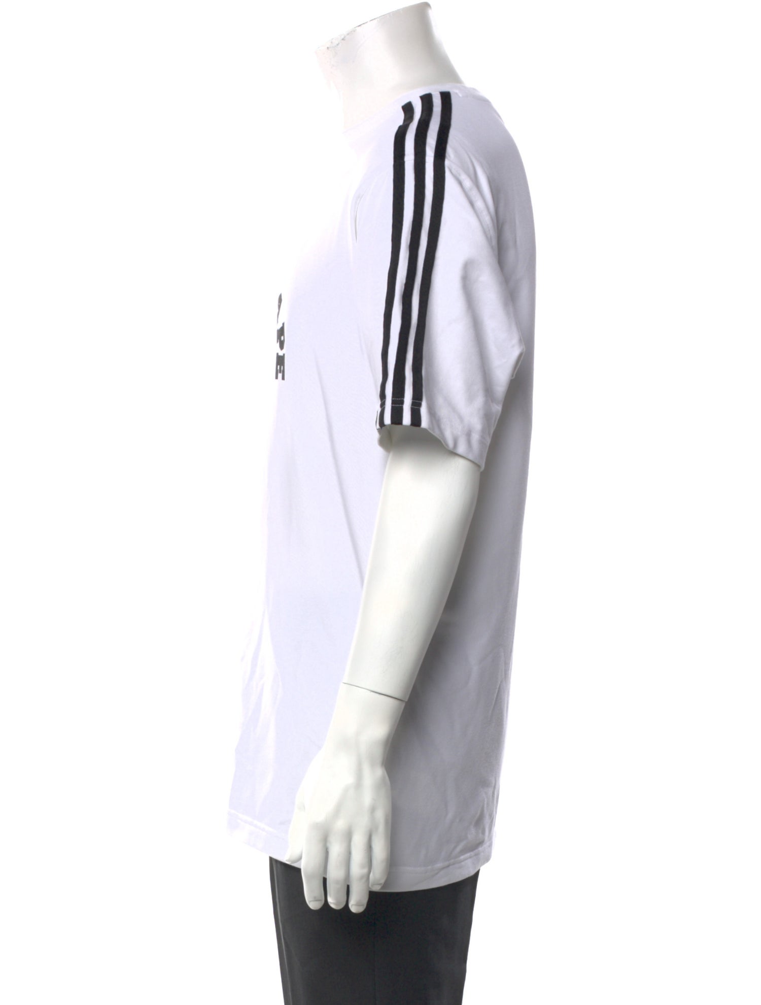 adidas x BAPE Graphic Print Crew Neck T-Shirt