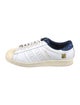 adidas x BAPE x A Bathing Ape x Undefeated Superstars 80v 'White Blue' Sneakers