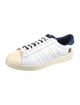 adidas x BAPE x A Bathing Ape x Undefeated Superstars 80v 'White Blue' Sneakers