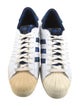 adidas x BAPE x A Bathing Ape x Undefeated Superstars 80v 'White Blue' Sneakers