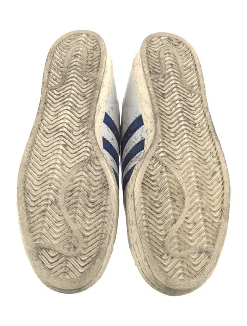 adidas x BAPE x A Bathing Ape x Undefeated Superstars 80v 'White Blue' Sneakers