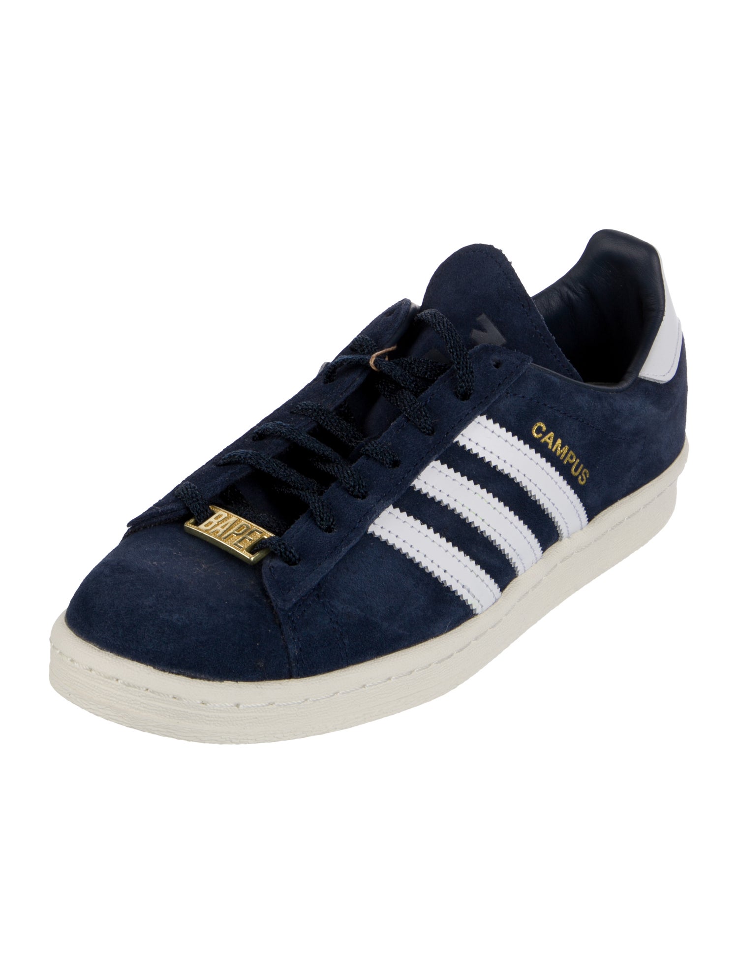 adidas x BAPE Campus 80s 'Collegiate Navy' Sneakers