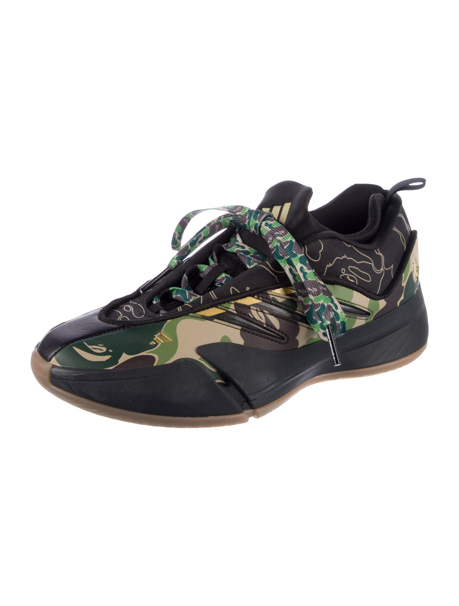 adidas x BAPE Dame 9 Athletic Sneakers