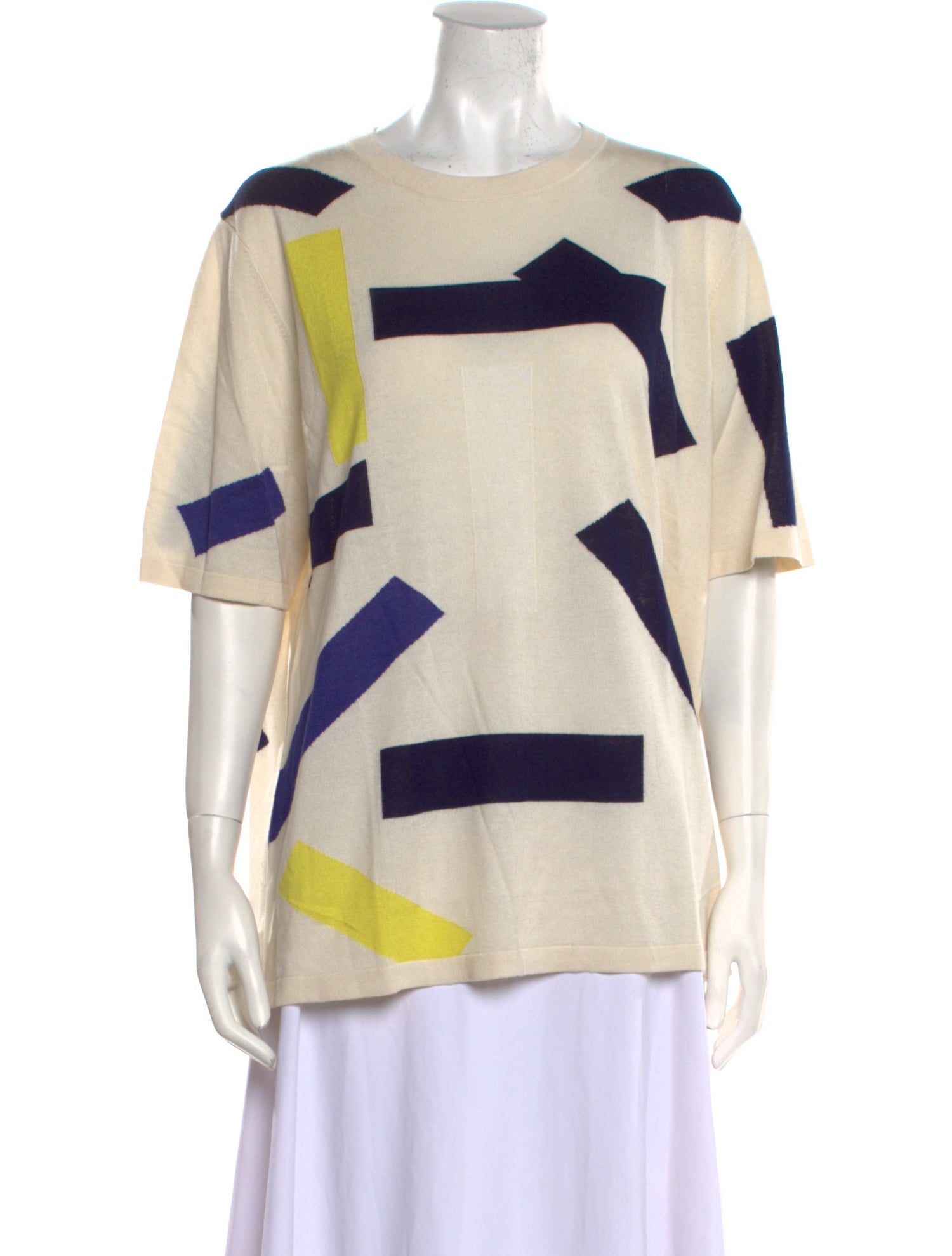 Adrian Cashmere Silk Printed Tunic