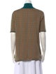 Adrian Cashmere Printed Turtleneck Sweater