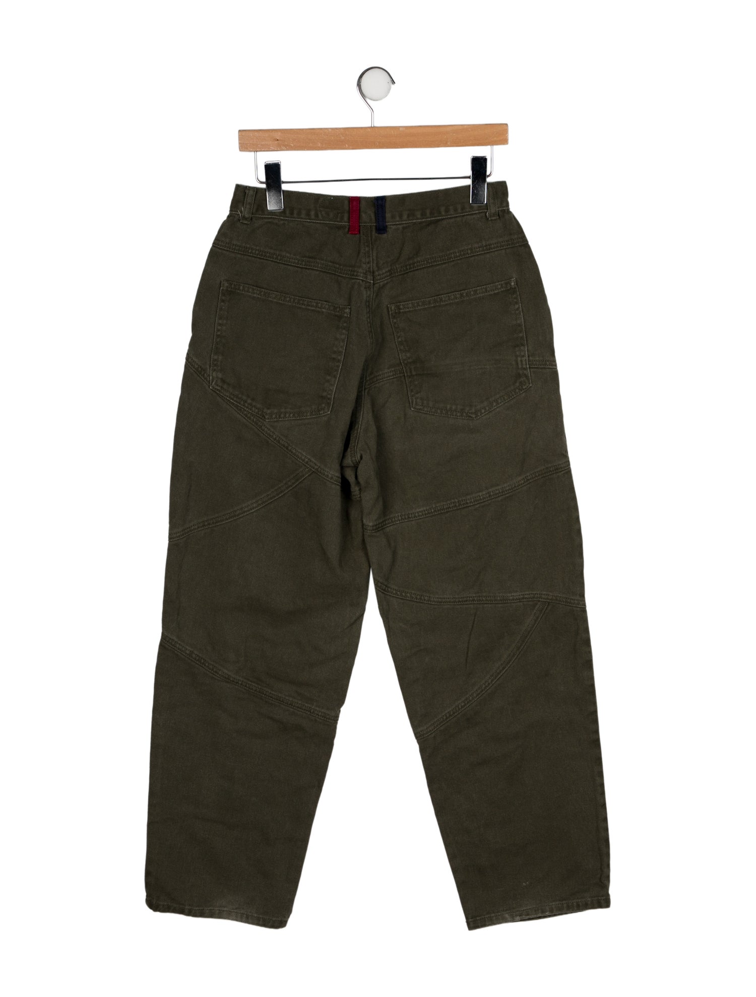 Adrian Cashmere High-Rise Wide Leg Jeans