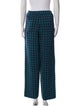 Adrian Cashmere Plaid Print Sweatpants