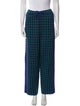 Adrian Cashmere Plaid Print Sweatpants