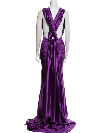 Adrian Cashmere Plaid Print Mock Neck Button-Up Top