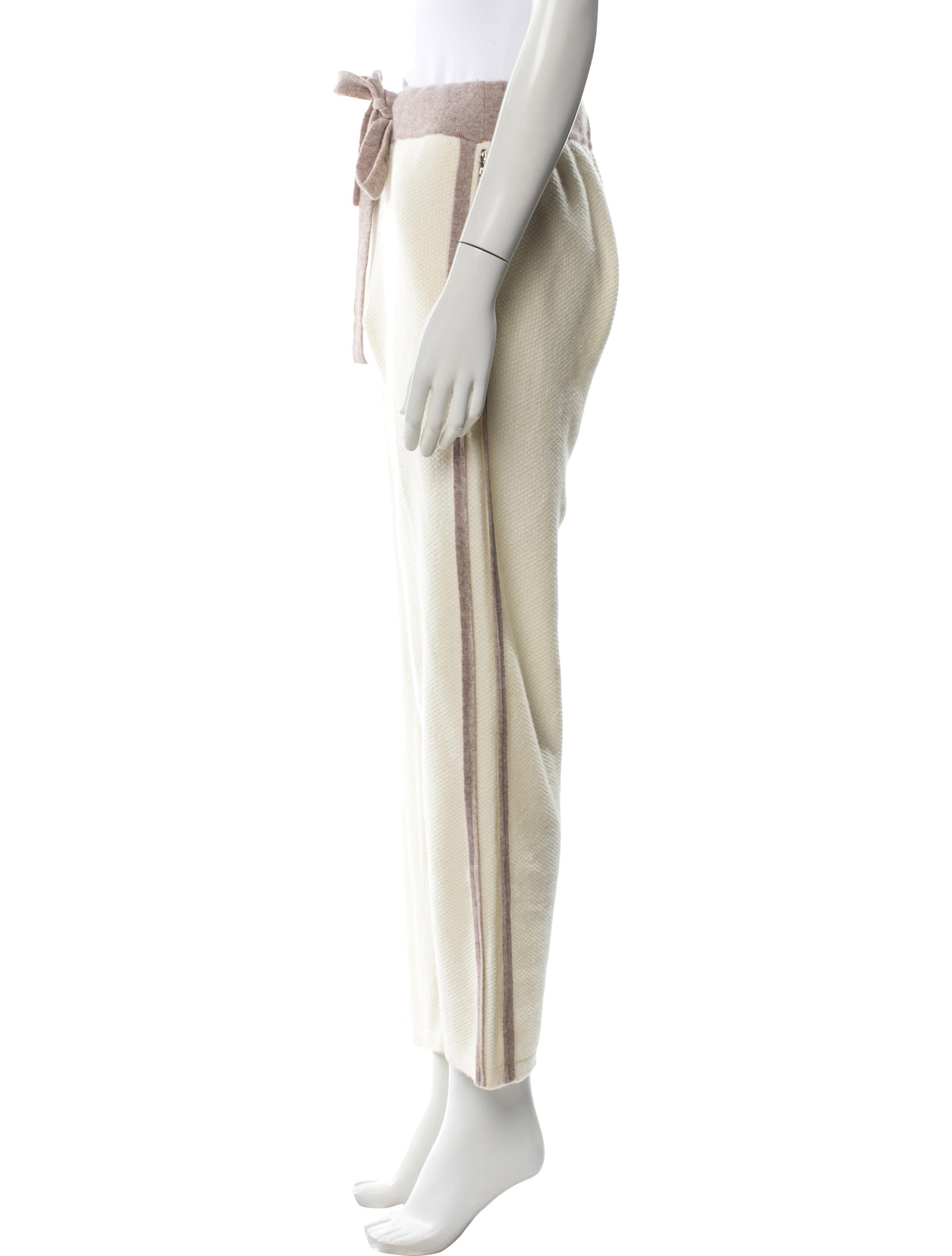 Adrian Cashmere Cashmere Straight Leg Pants