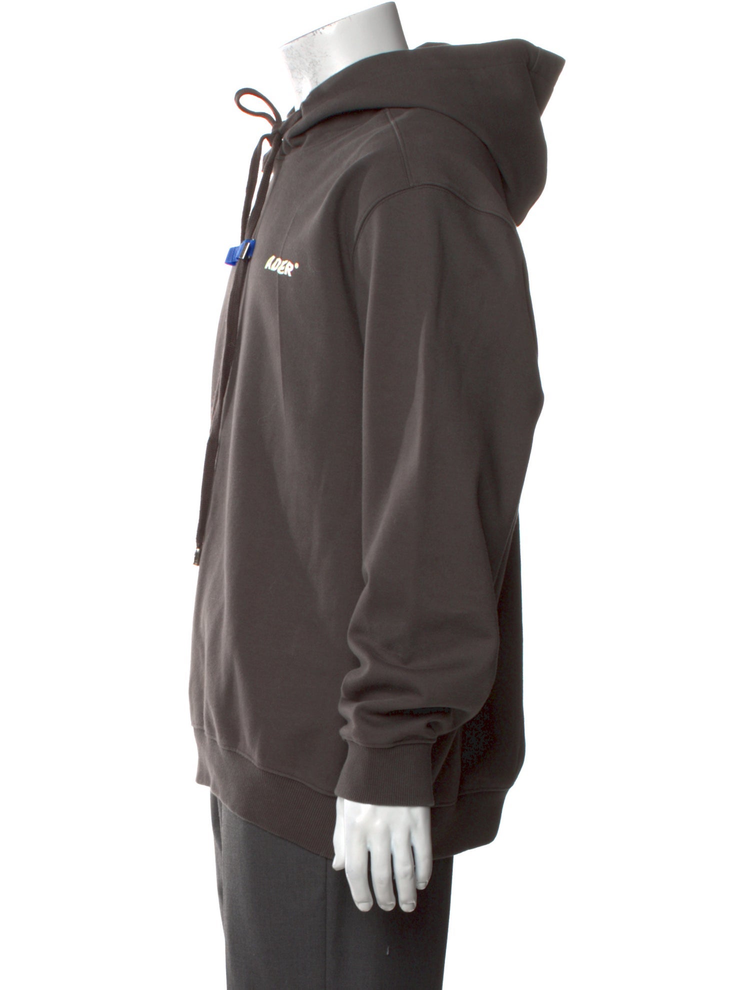 ADER error Patterned Crew Neck Hoodie