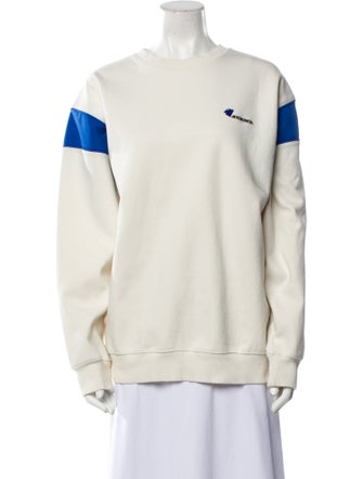 ADER error Graphic Print Crew Neck Sweatshirt