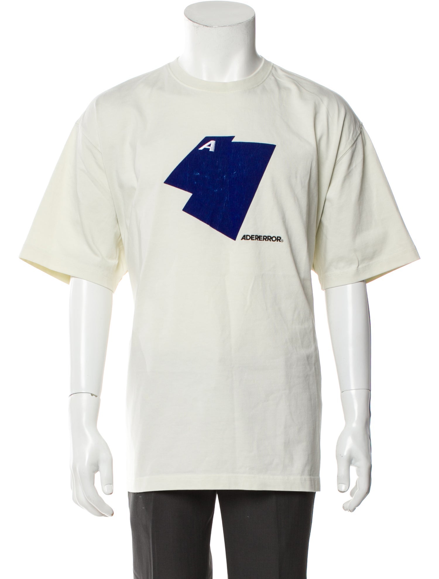 ADER error Graphic Print Crew Neck T-Shirt