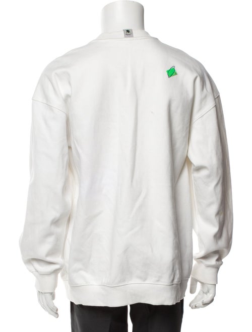 ADER error Graphic Print Crew Neck Pullover