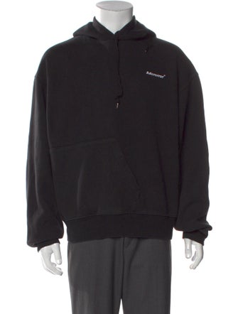 ADER error Graphic Print Crew Neck Hoodie